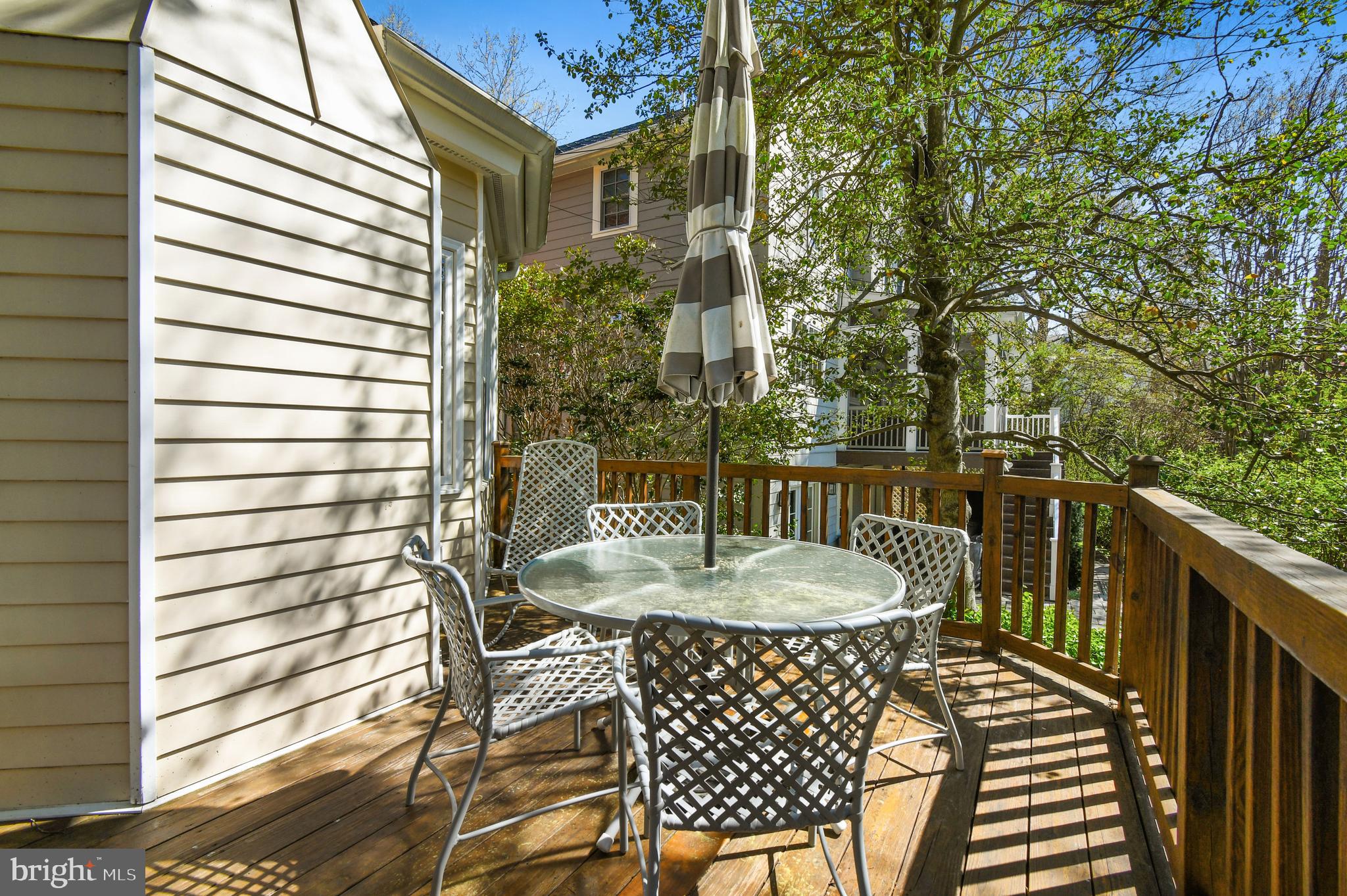 3400 Legation Street Northwest Washington, DC 20015 - Photo 38 of 49 Space for Table & R&R on the Deck