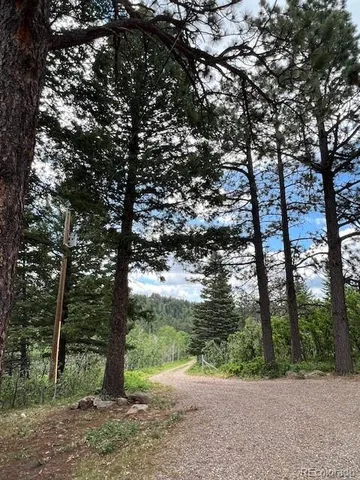a view of lake with green space