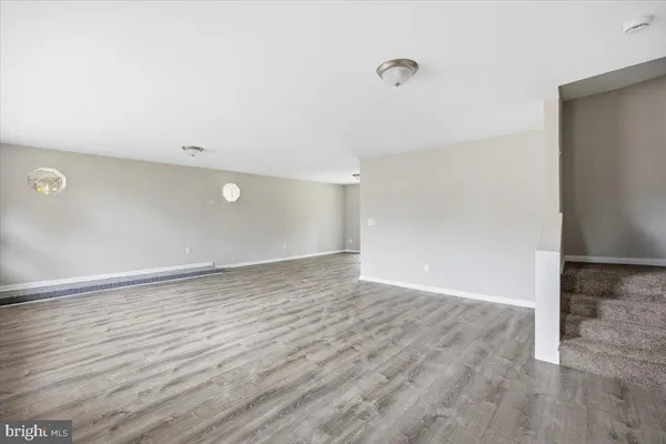 wooden floor in an empty room