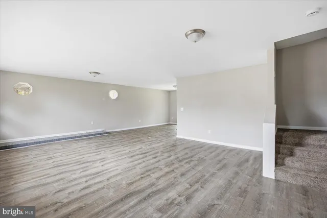 wooden floor in an empty room