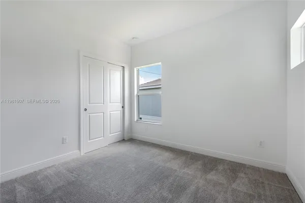 a view of a park with slide