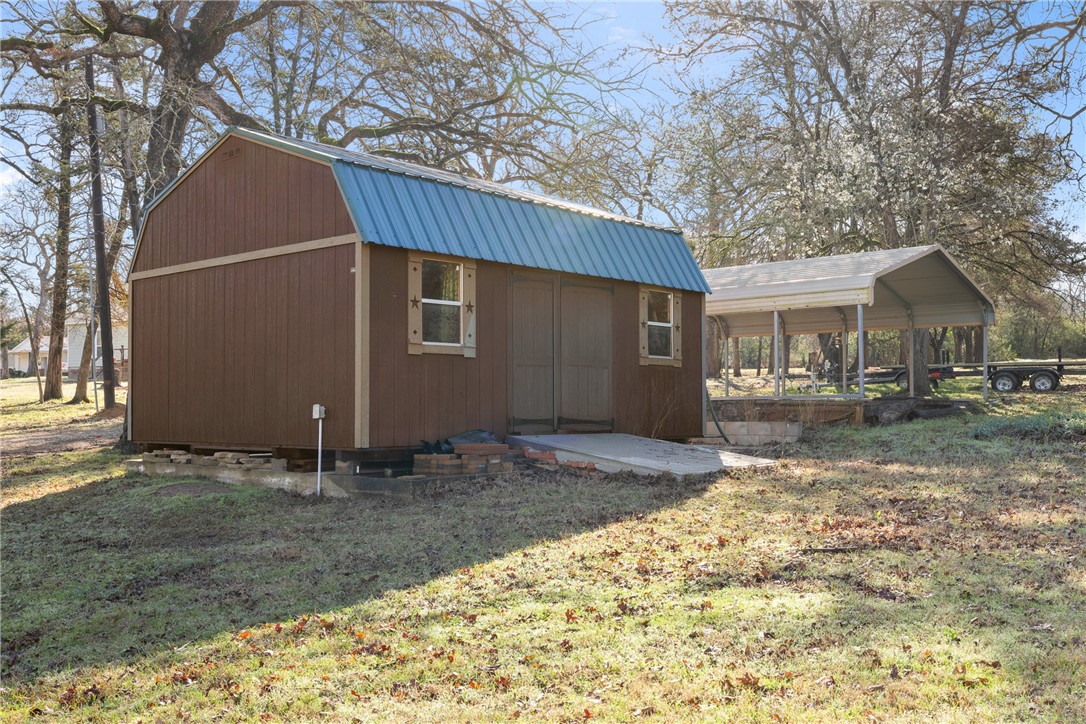 9249 Clyde Acord Road Franklin, TX 77856 - Photo 21 of 23 View of outdoor structure with an outbuilding