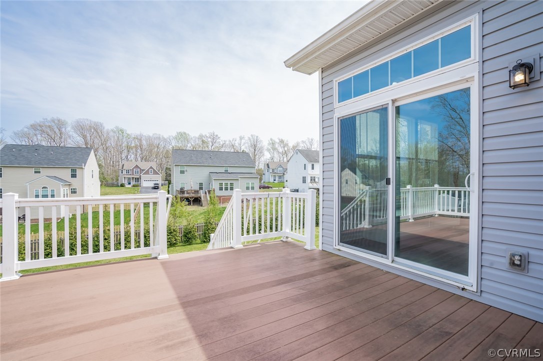 3133 Barnack Road Midlothian, VA 23112 - Photo 13 of 21 The composite Deck and vinyl railings are low main