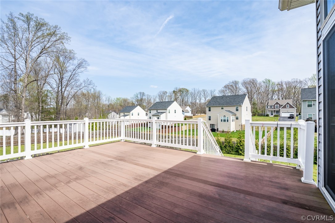 3133 Barnack Road Midlothian, VA 23112 - Photo 14 of 21 View of the fenced back yard from the sprawling De