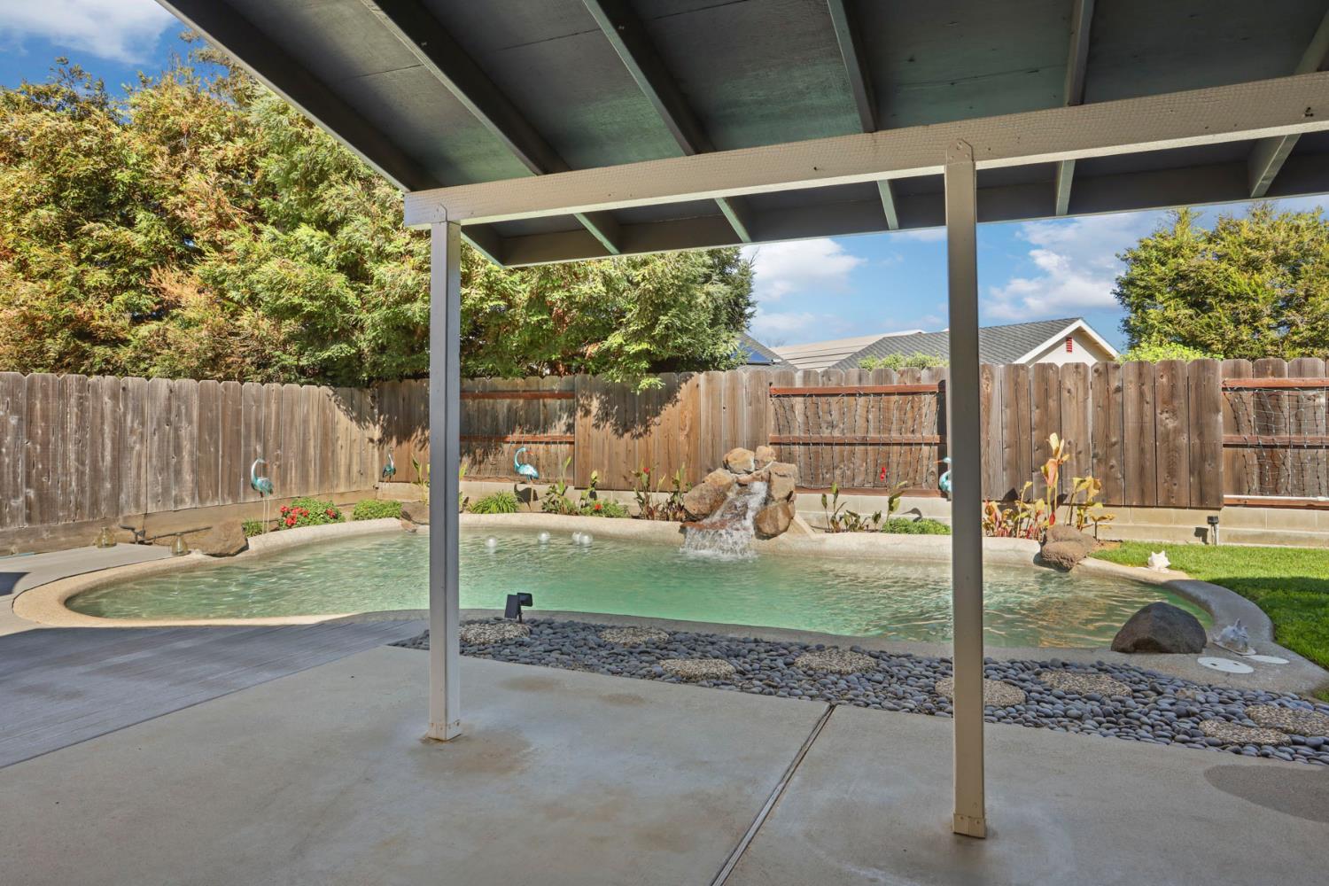 1601 Stanley Drive Ripon, CA 95366 - Photo 32 of 41 a view of a porch with a yard
