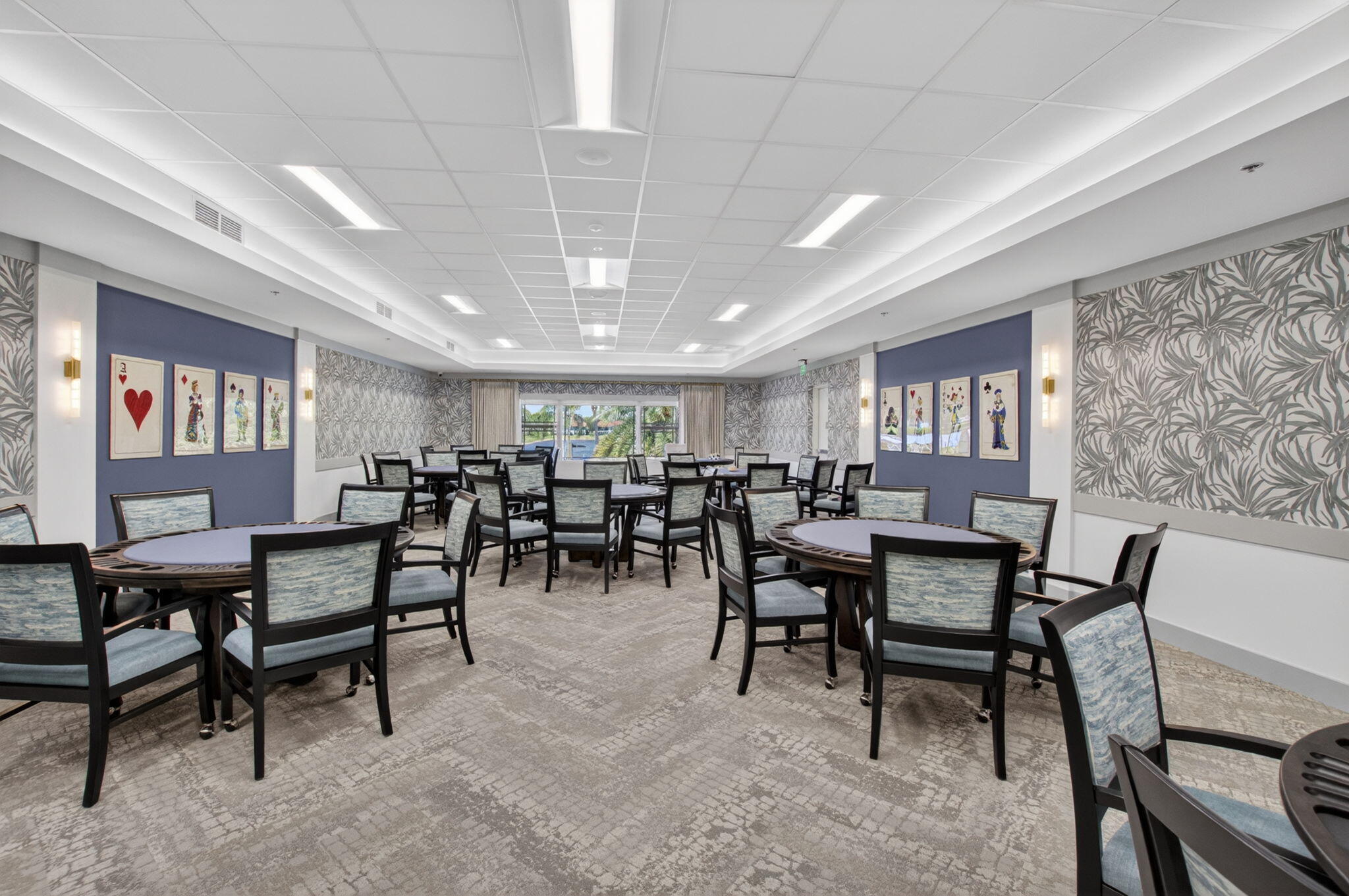 7669 Springwater Place, Unit 102 Boynton Beach, FL 33437 - Photo 64 of 116 a view of a dining room with furniture