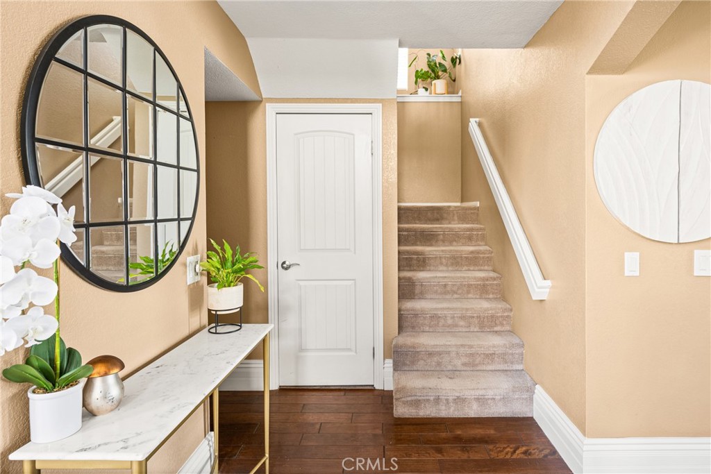 1985 Shady Brook Way Upland, CA 91784 - Photo 24 of 51 a view of entryway and hall with wooden floor