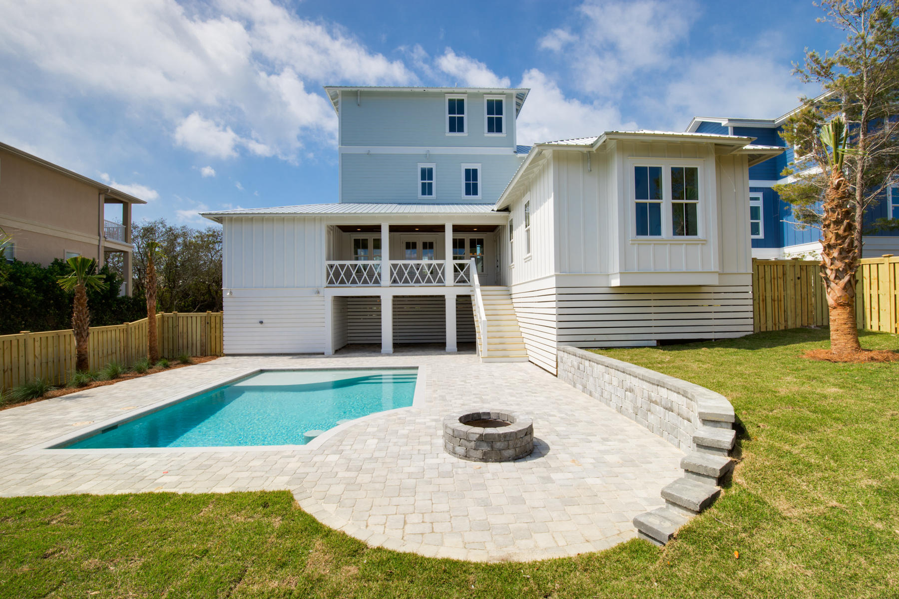 68 Baird Road Santa Rosa Beach, FL 32459 - Photo 3 of 30 a view of a house with a backyard