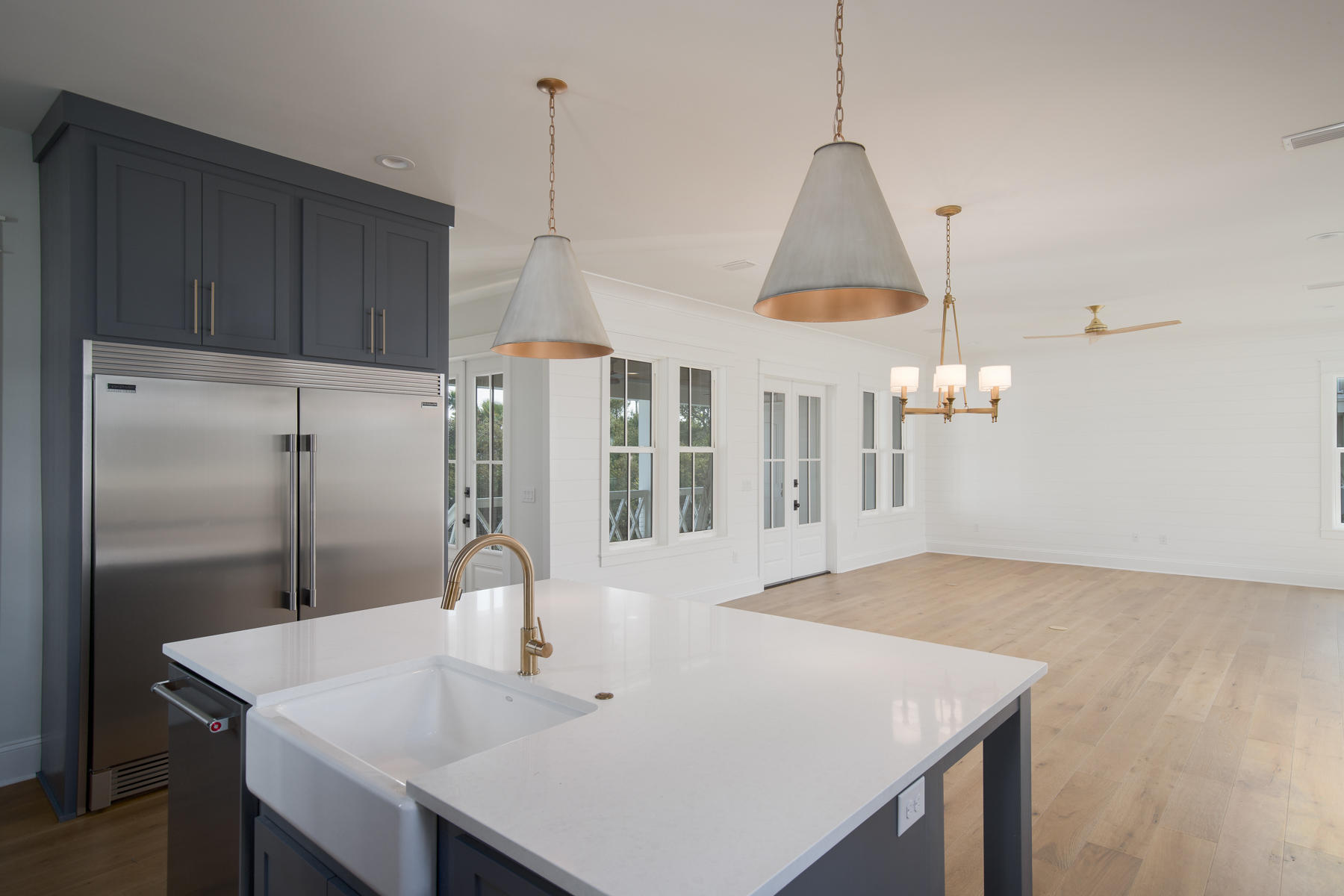 68 Baird Road Santa Rosa Beach, FL 32459 - Photo 7 of 30 a view of a kitchen with a table and chairs