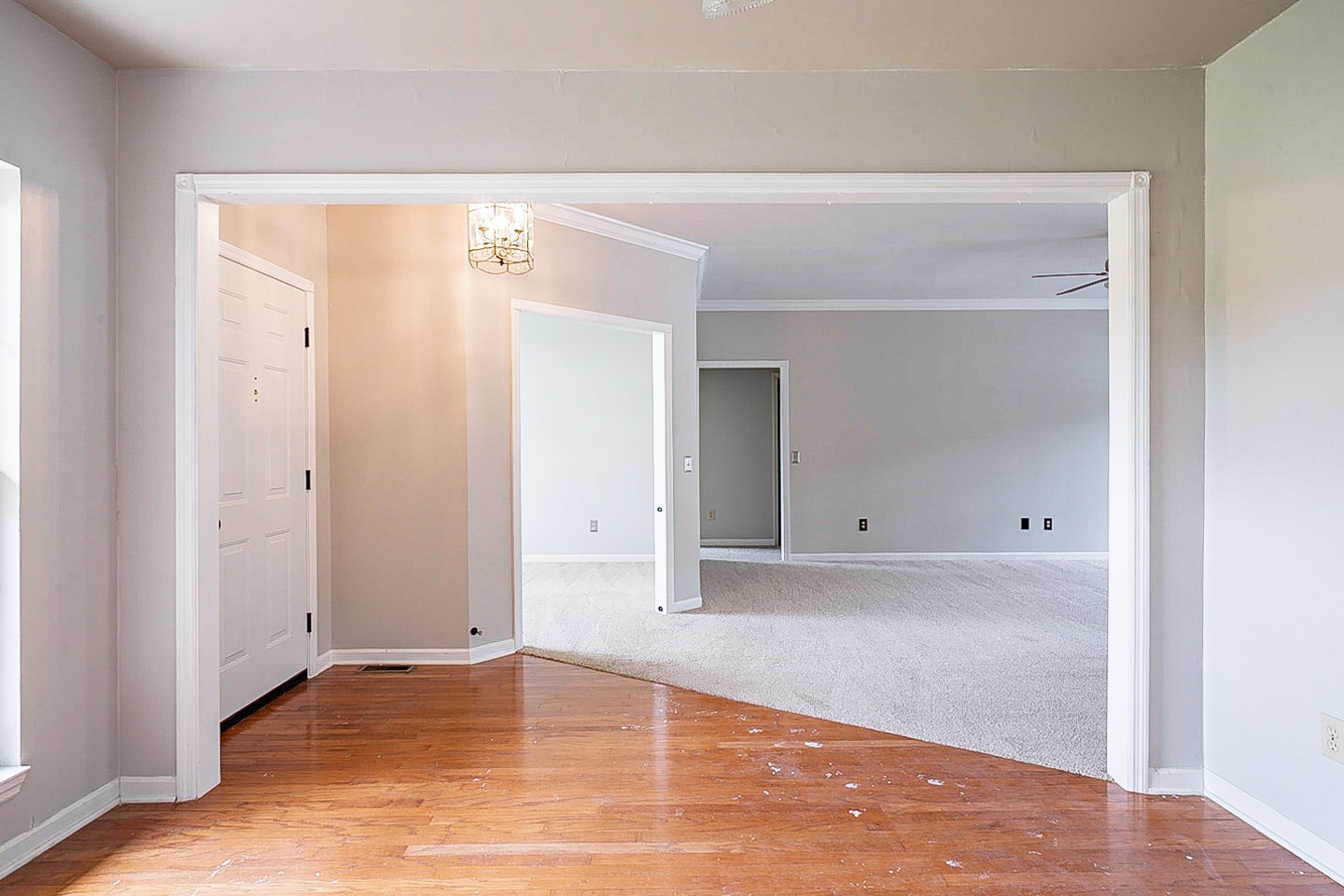 227 Beckwith Road Mount Juliet, TN 37122 - Photo 13 of 34 a view of an empty room with wooden floor