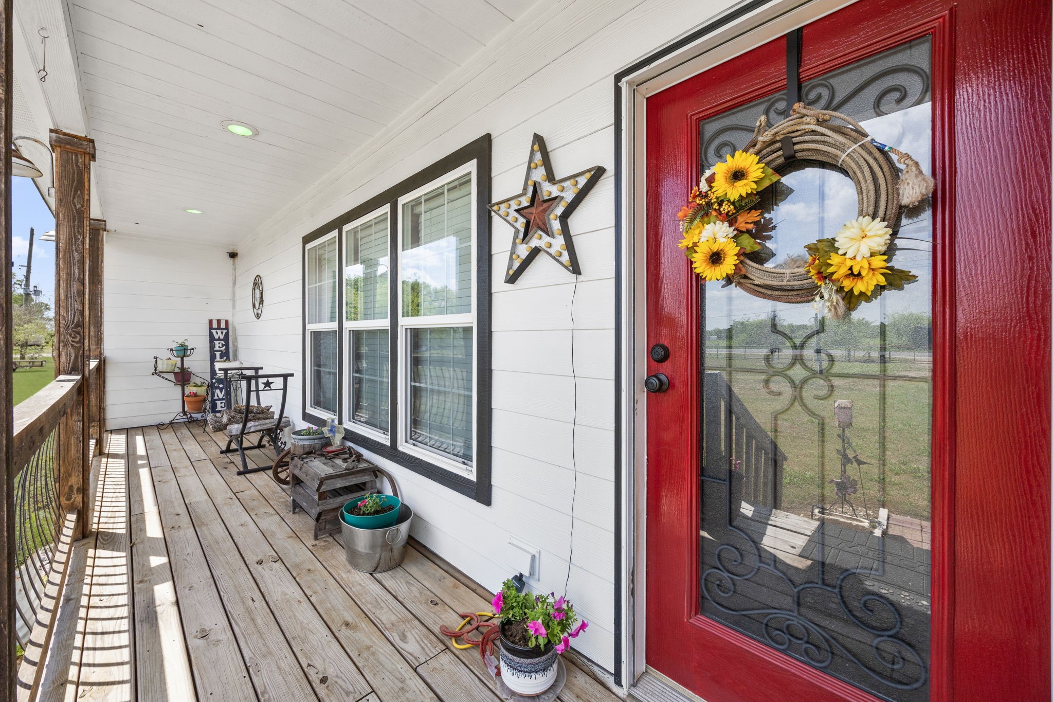 3518 Oil Field Road Bellville, TX 77418 - Photo 7 of 40 a very nice looking room with a large window and glass door