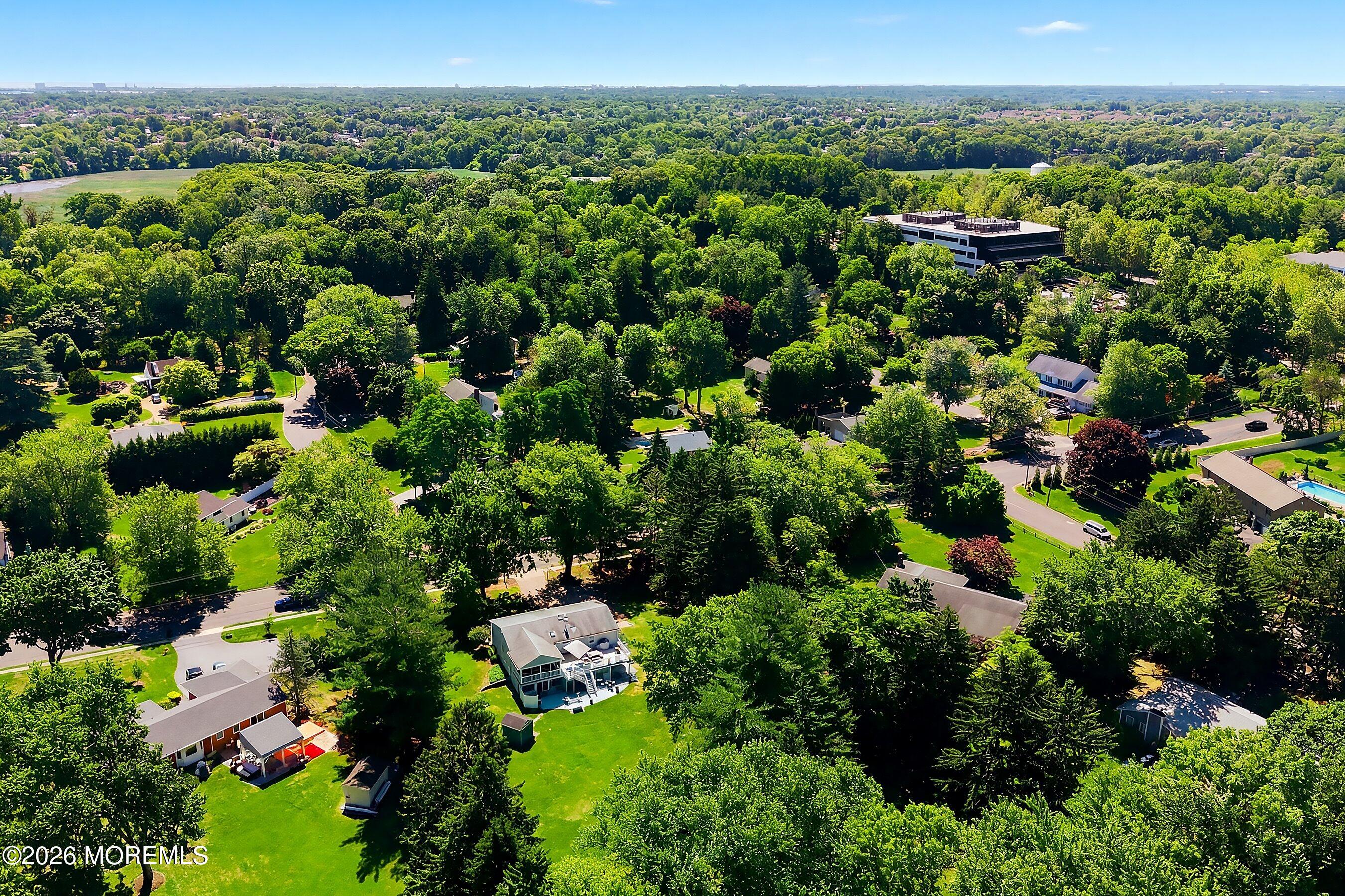 54 Half Mile Road Red Bank, NJ 07701 - Photo 50 of 50 49-Rear Aerial