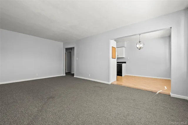 a view of empty room