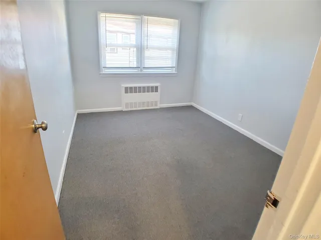 an entryway with window