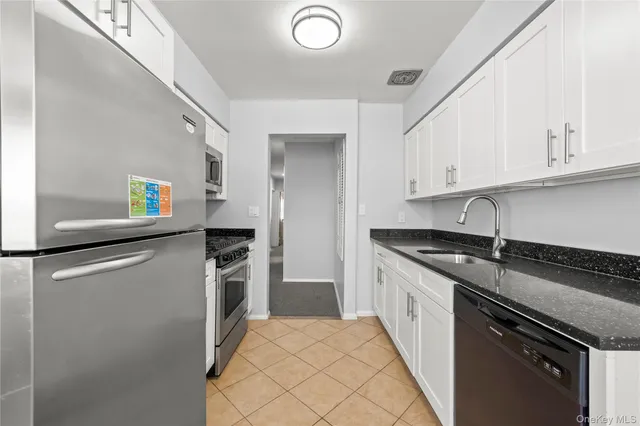 a kitchen with a sink a stove and refrigerator