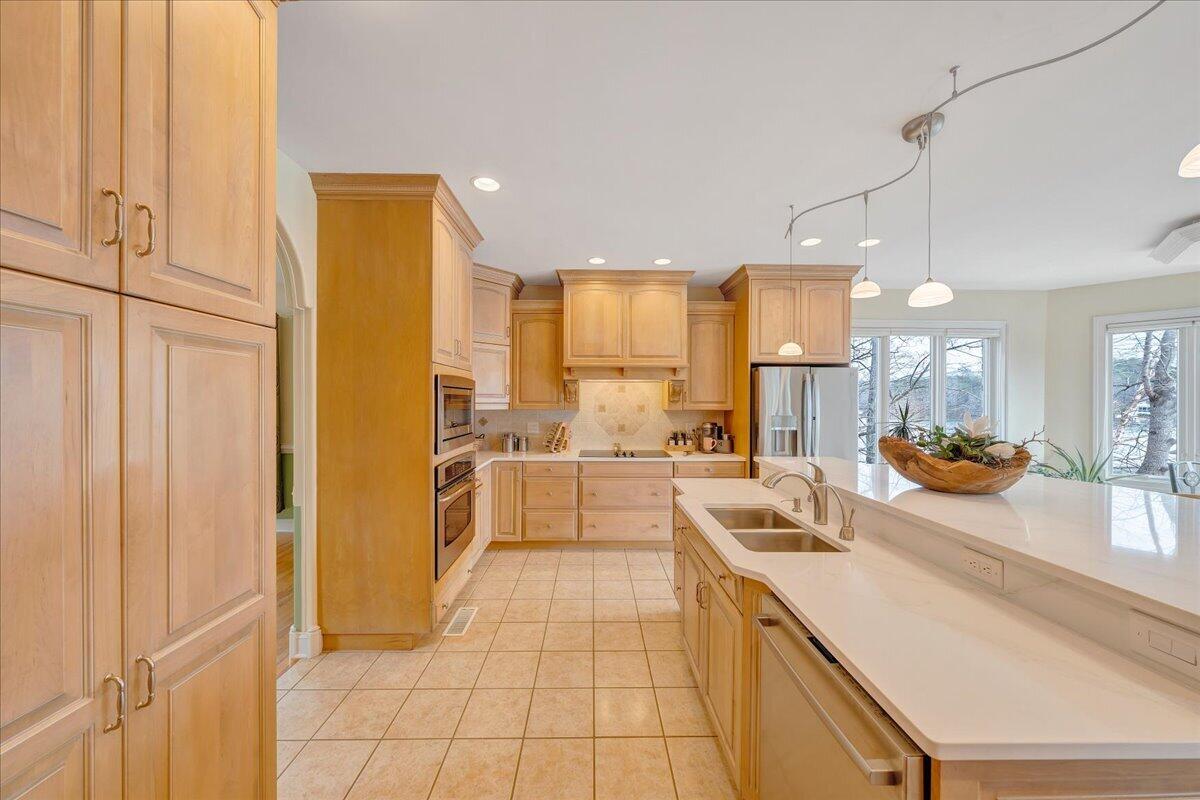 2580 Lakewood Forest Road Moneta, VA 24121 - Photo 21 of 103 a large white kitchen with a large window