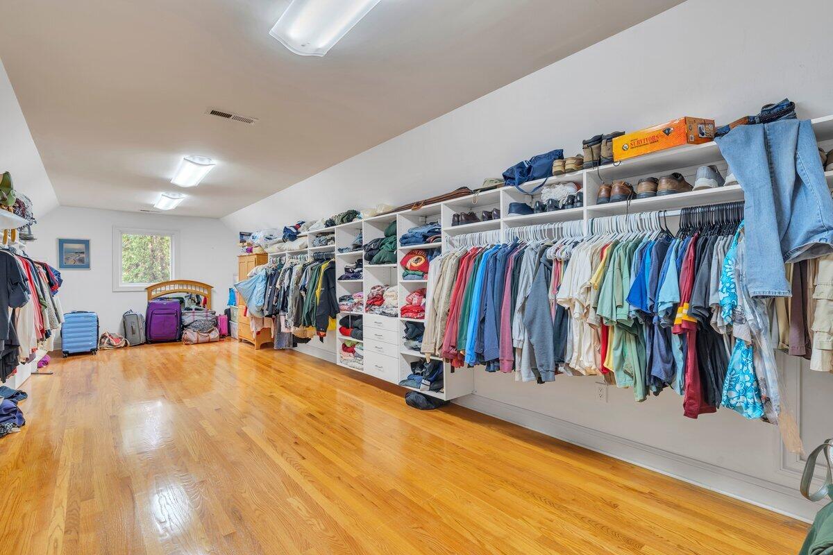 2580 Lakewood Forest Road Moneta, VA 24121 - Photo 62 of 103 a view of walk in closet with clothes and shoes