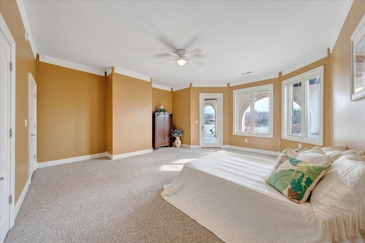 2580 Lakewood Forest Road Moneta, VA 24121 - Photo 77 of 103 a view of an empty room with window and wooden floor