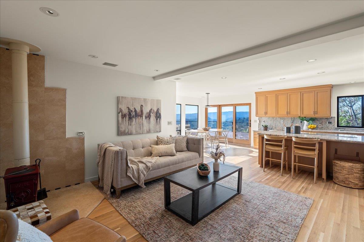 7 No Name Road Los Gatos, CA 95033 - Photo 20 of 49 a living room with furniture and a table