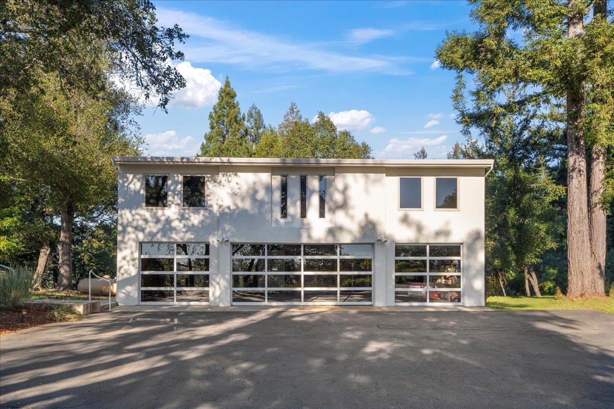 7 No Name Road Los Gatos, CA 95033 - Photo 46 of 49 front view of a house with a street