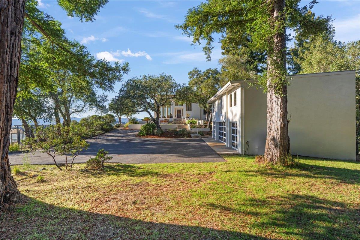 7 No Name Road Los Gatos, CA 95033 - Photo 48 of 49 a view of a yard with large trees