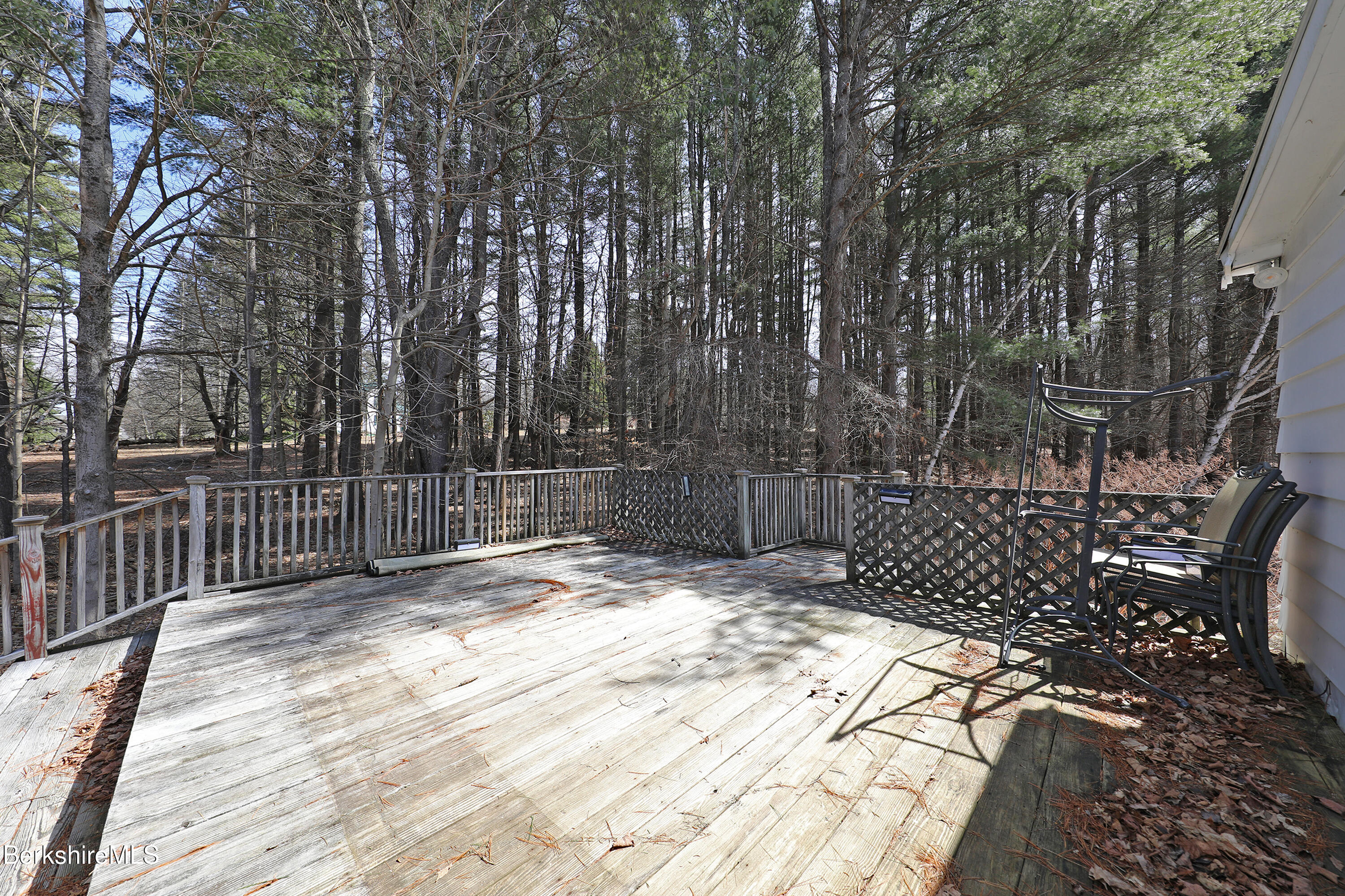 74 Holmes Road Lenox, MA 01240 - Photo 23 of 28 Large deck overlooking the back yard