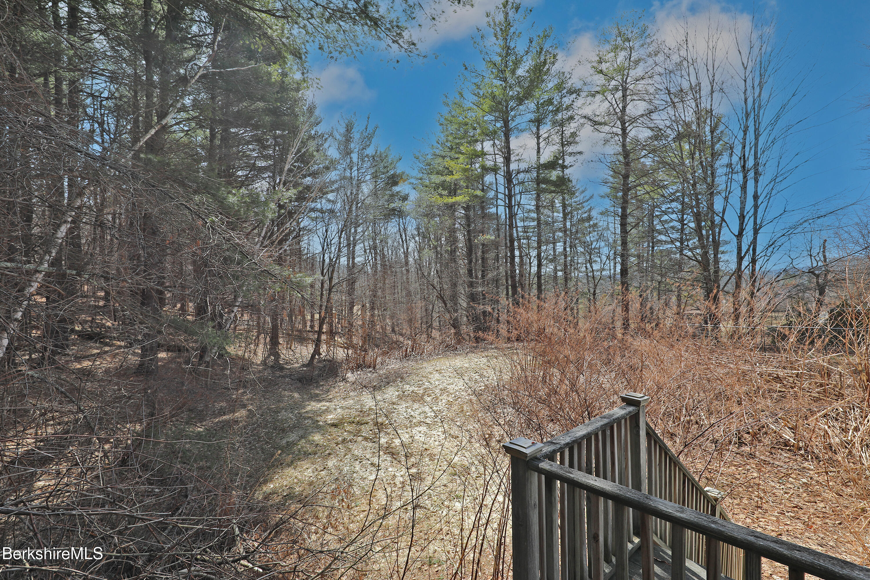 74 Holmes Road Lenox, MA 01240 - Photo 25 of 28 Stairs to backyard