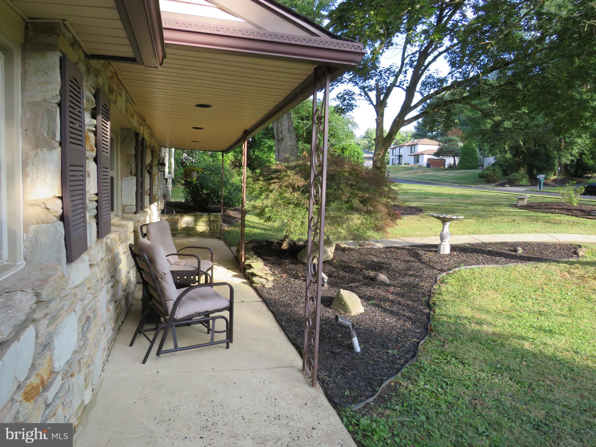 1177 Willard Road Huntingdon Valley, PA 19006 - Photo 3 of 36 Front porch