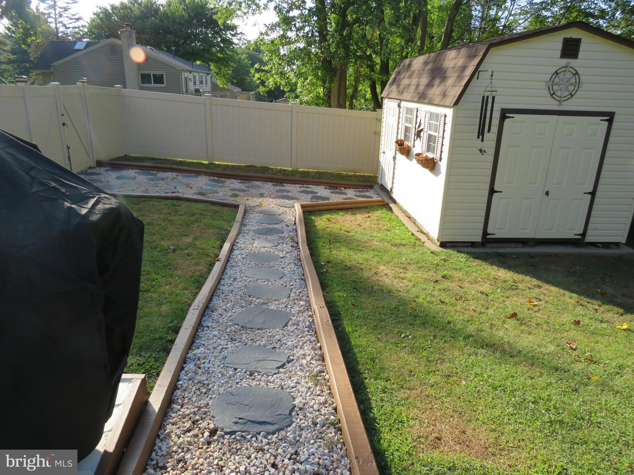 1177 Willard Road Huntingdon Valley, PA 19006 - Photo 32 of 36 Shed and path near patio