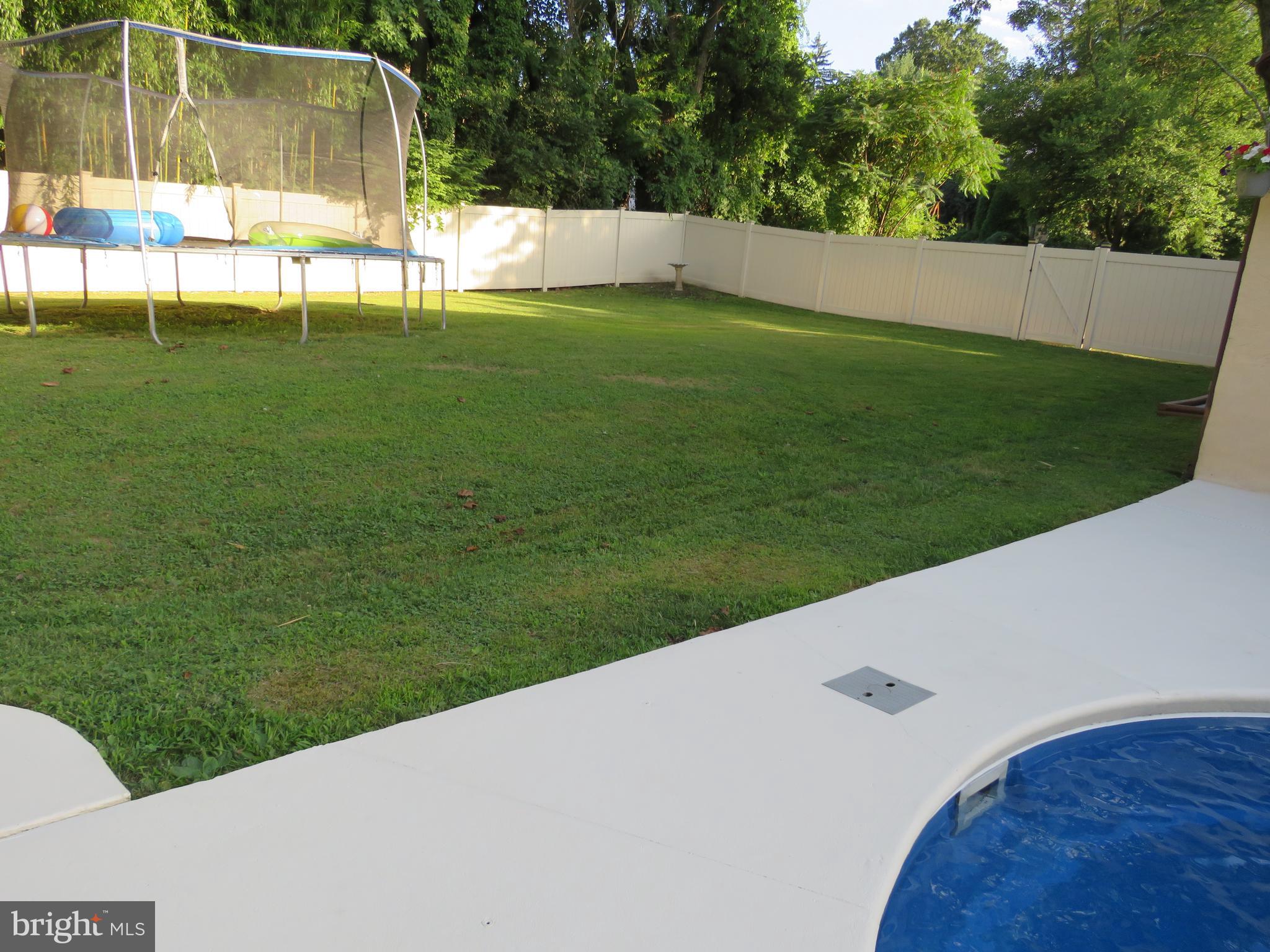 1177 Willard Road Huntingdon Valley, PA 19006 - Photo 34 of 36 Fenced in yard for more than pool time!