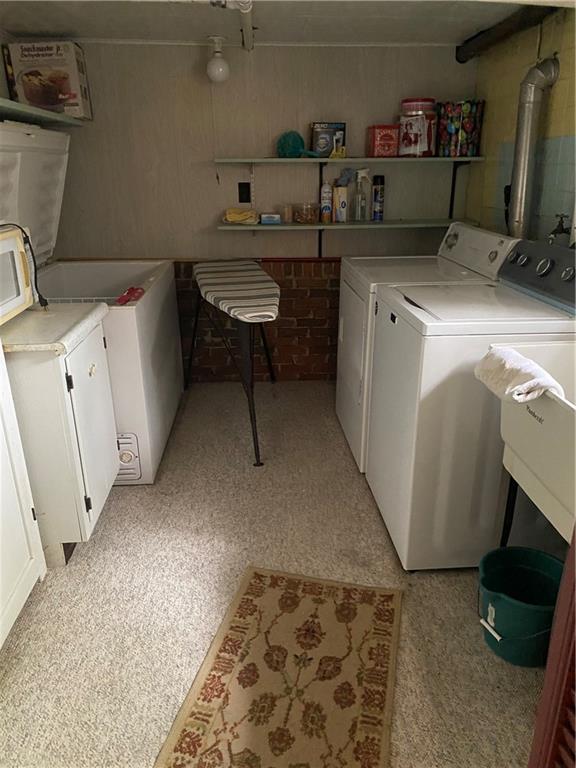 532 Old Waynesburg Road Carmichaels, PA 15320 - Photo 34 of 41 Laundry in basement