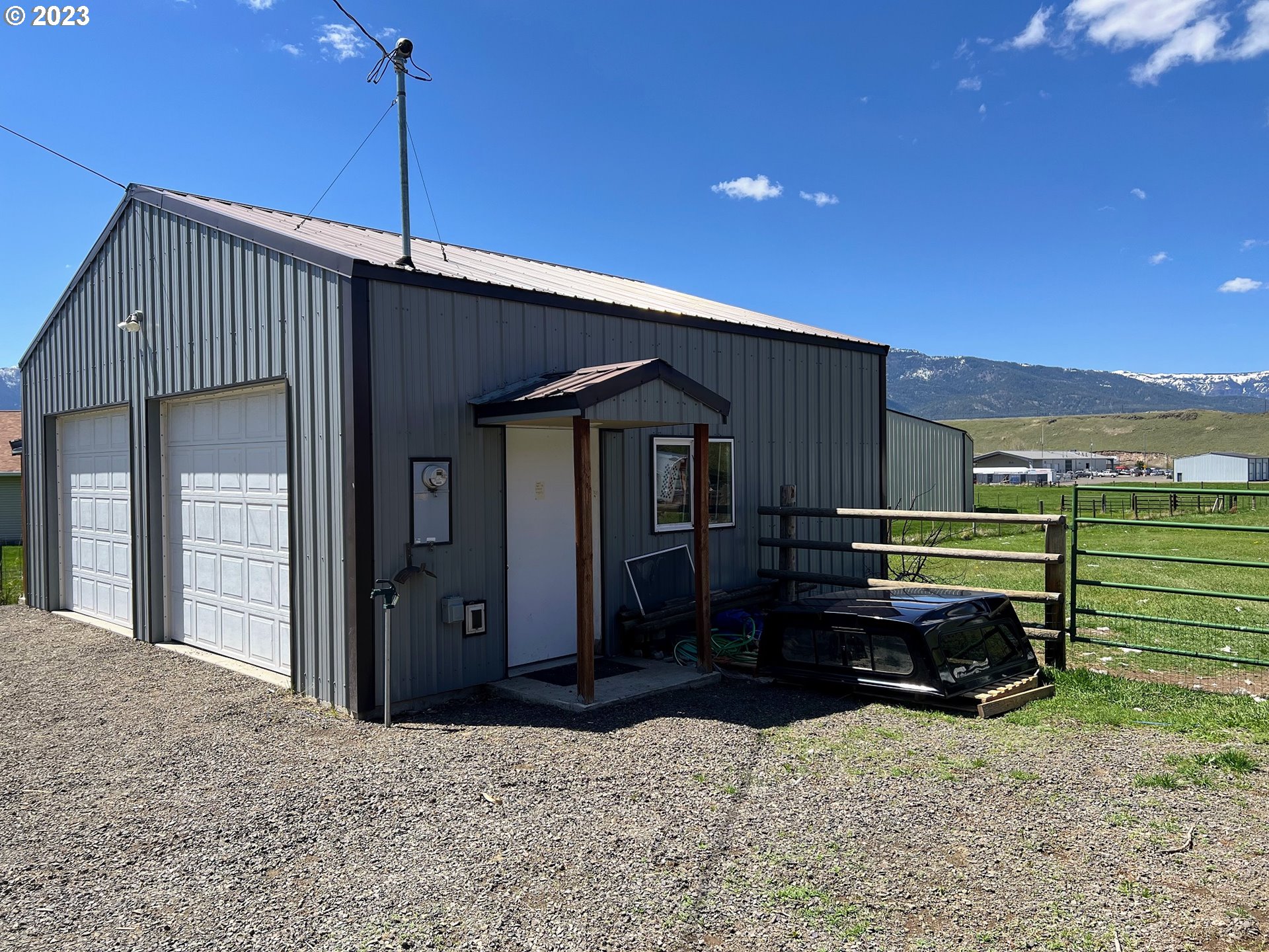 Northwest 2nd Street Enterprise, OR 97828 - Photo 8 of 9 a front view of a house with a yard