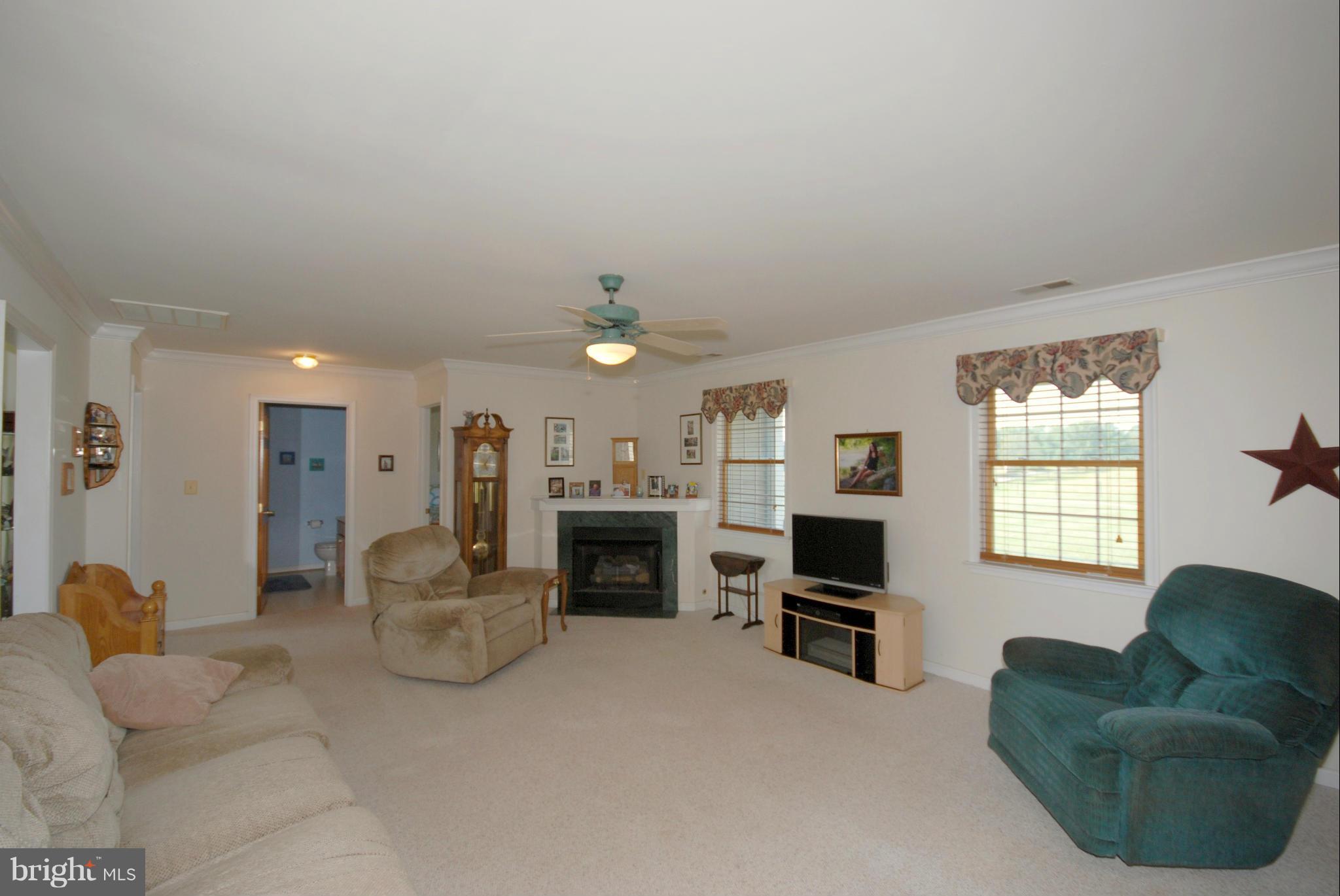 2118 Laurel Grove Road Winchester, VA 22602 - Photo 5 of 29 a living room with furniture and a fireplace