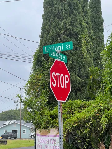 a sign that is on a pole