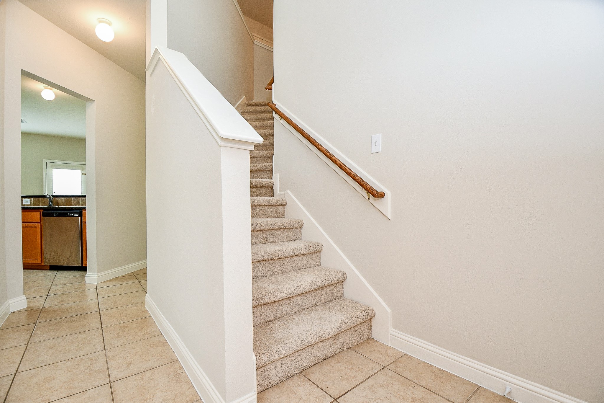 2707 Silk Tree Lane Katy, TX 77449 - Photo 15 of 31 a view of entryway and hall with wooden floor