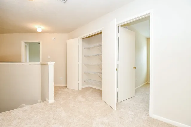 a view of empty room