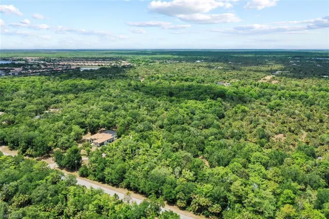 a view of a green field