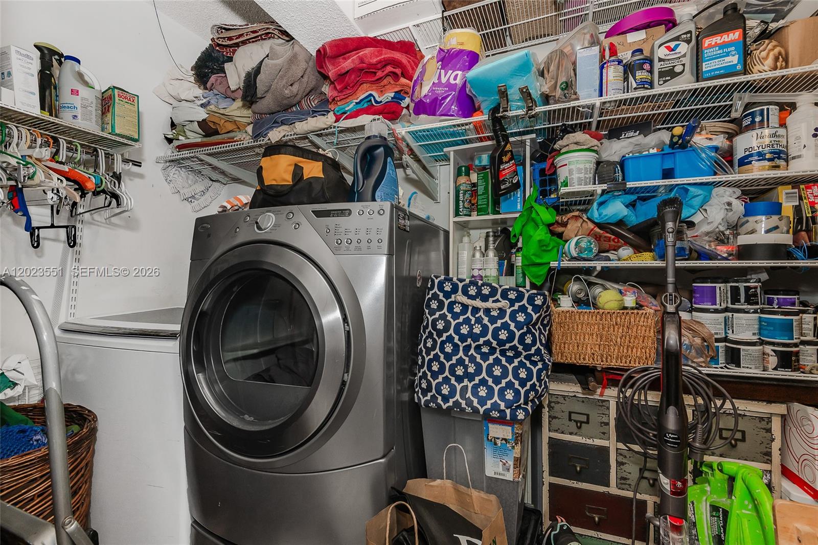 11482 Southwest 109th Road, Unit 29A Miami, FL 33176 - Photo 25 of 28 a utility room with dryer washer and other items