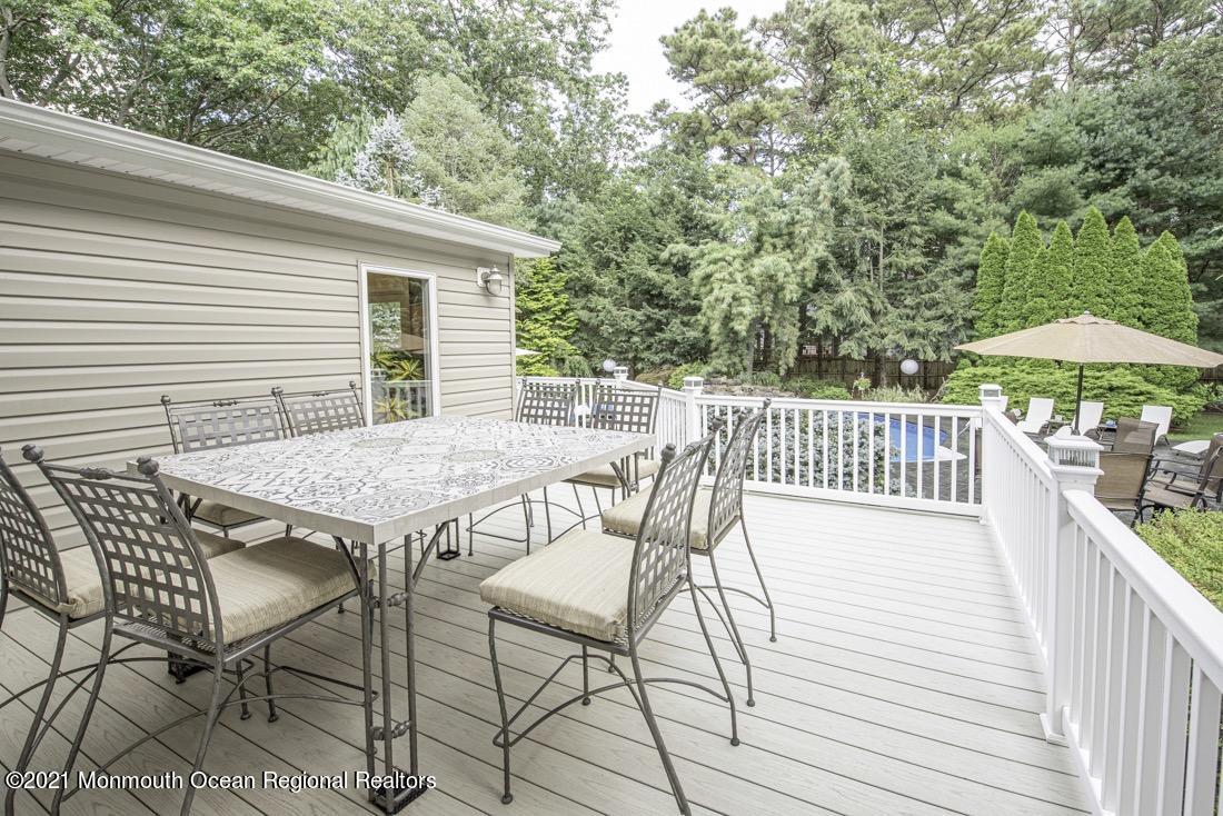164 Ely Harmony Road Freehold, NJ 07728 - Photo 34 of 48 DIning on Deck