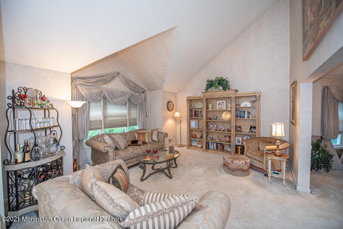164 Ely Harmony Road Freehold, NJ 07728 - Photo 7 of 48 LR Vaulted Ceiling