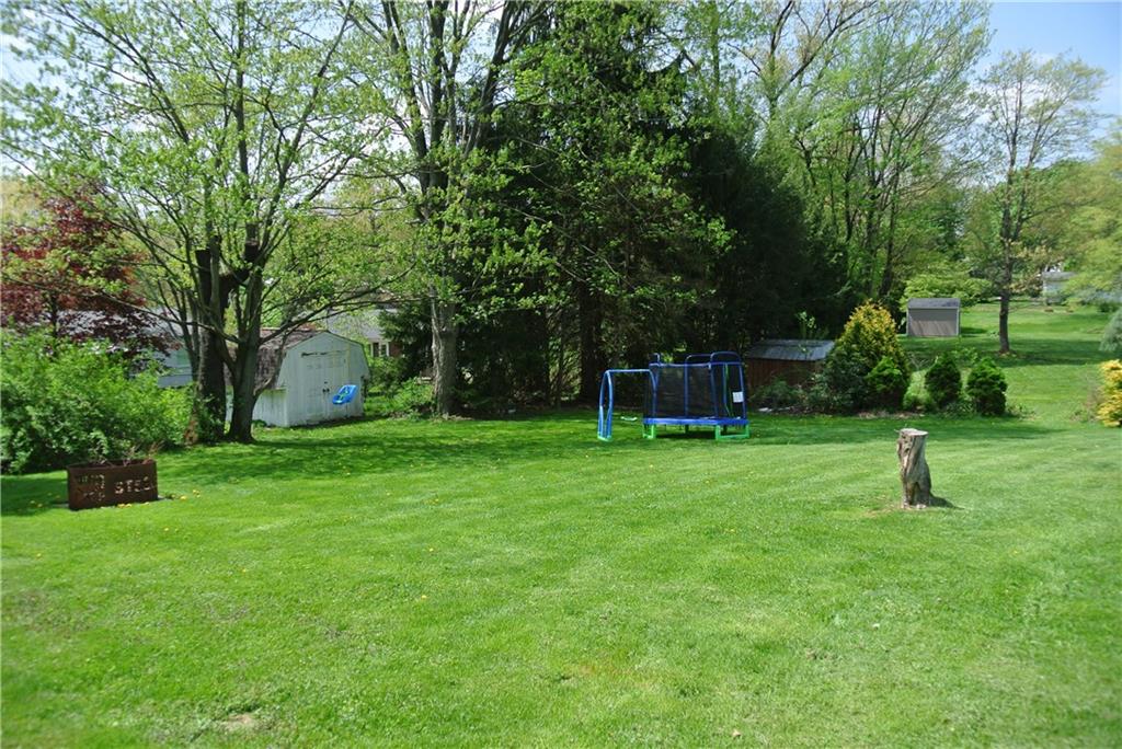 110 Aspen Road Butler, PA 16001 - Photo 14 of 23 Rear yard...does not get much better than this!