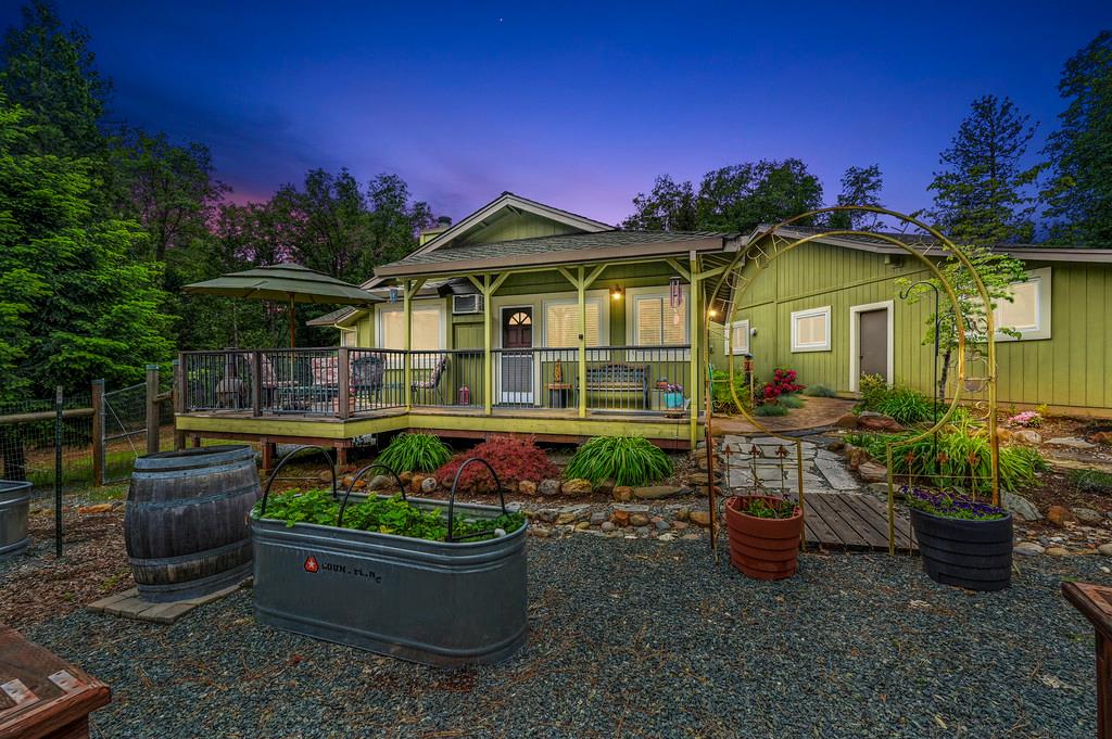 29082 Ridge View Road Foresthill, CA 95631 - Photo 49 of 78 a front view of a house with a garden