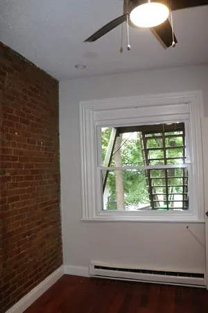 a view of entryway with a window