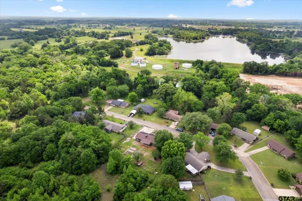 an aerial view of residential building with outdoor space