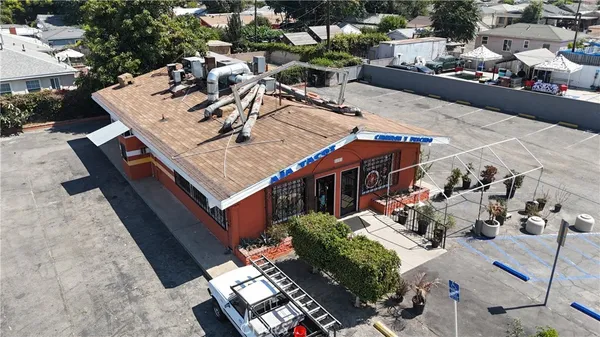 a view of a house with patio