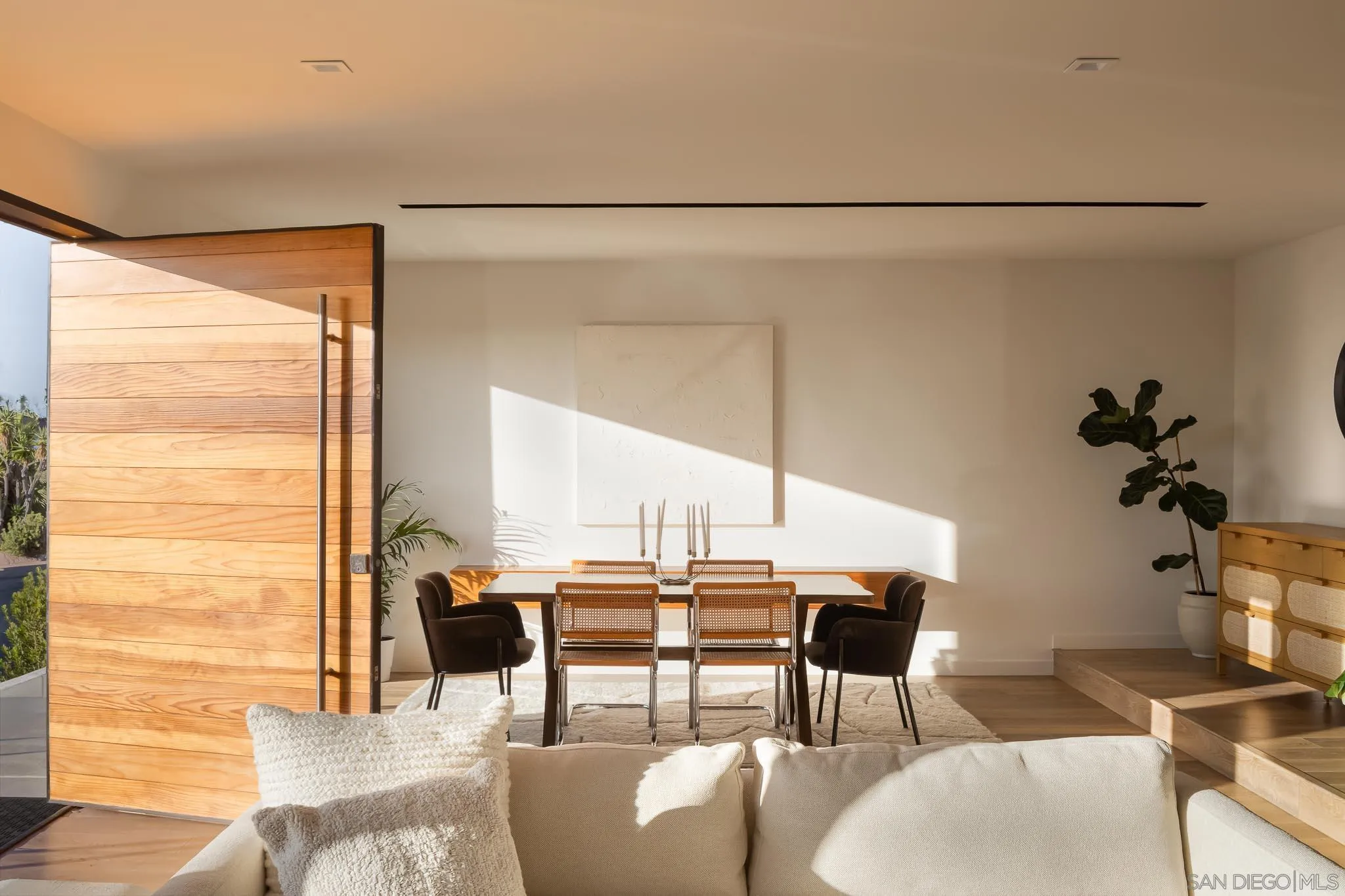 949 Cornish Drive San Diego, CA 92107 - Photo 5 of 28 a view of a dining room with furniture window and outside view