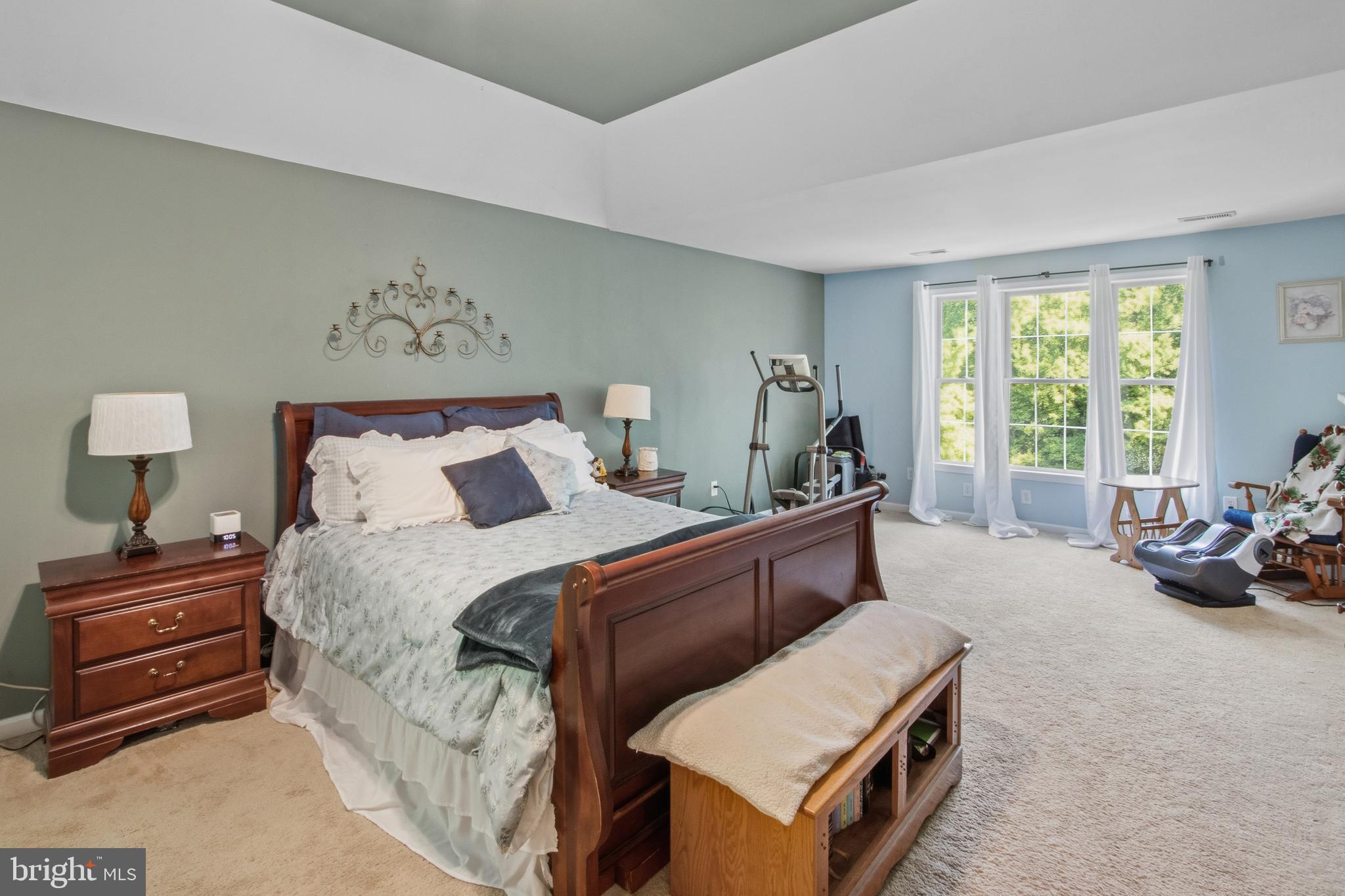 15 Hollybrook Road Mullica Hill, NJ 08062 - Photo 19 of 38 a bed room with a bed and a couch