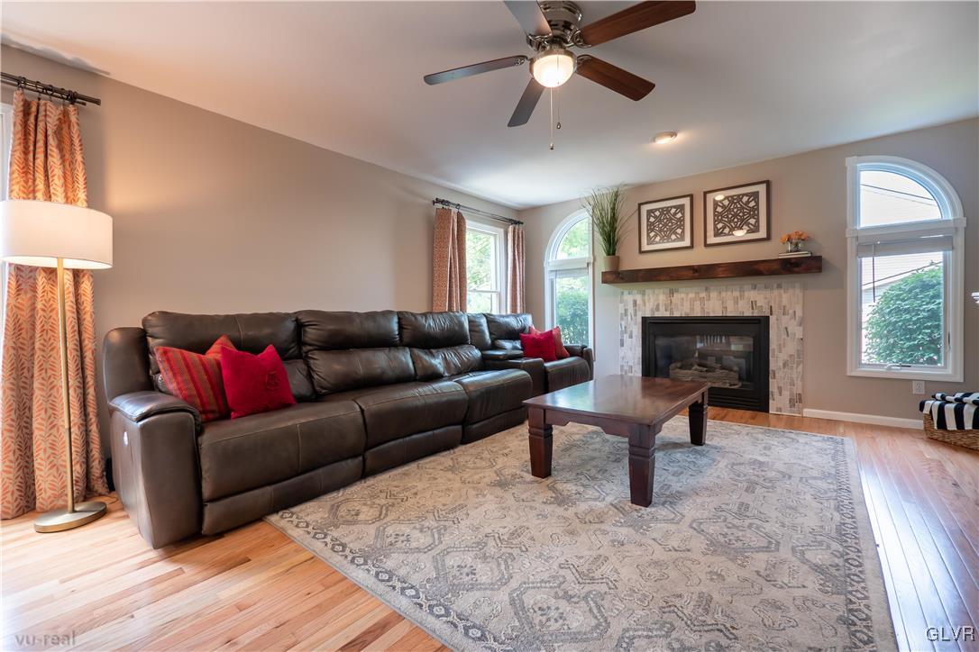 1640 Deer Path Road Easton, PA 18040 - Photo 17 of 39 a living room with furniture and a fireplace