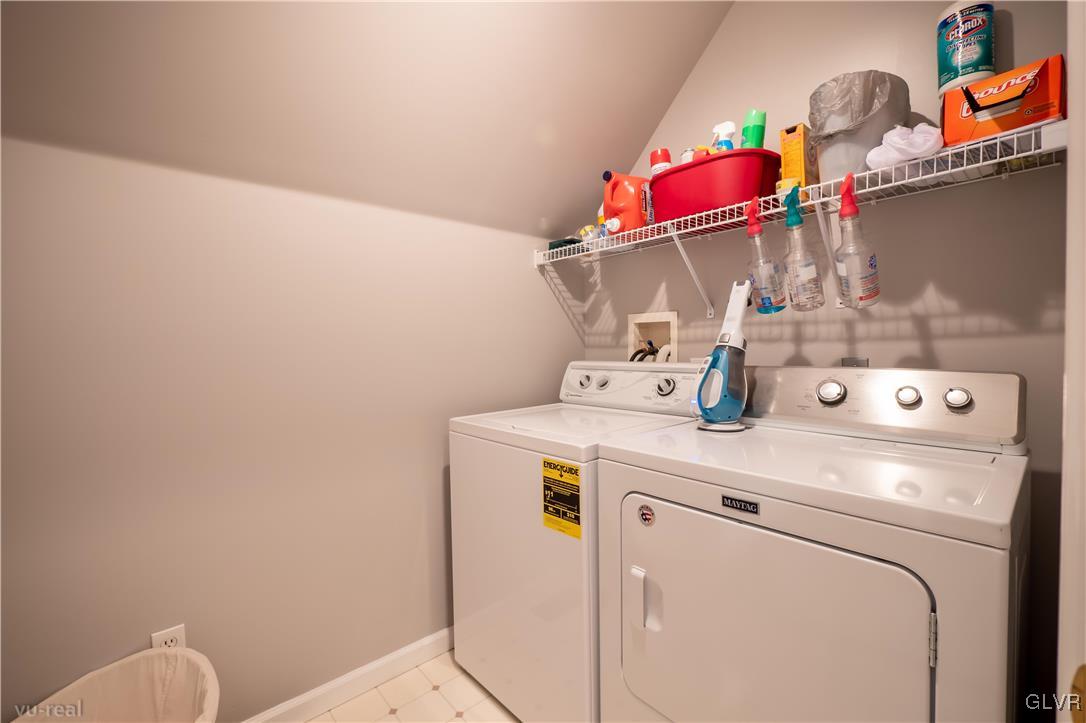 1640 Deer Path Road Easton, PA 18040 - Photo 30 of 39 a utility room with dryer and washer