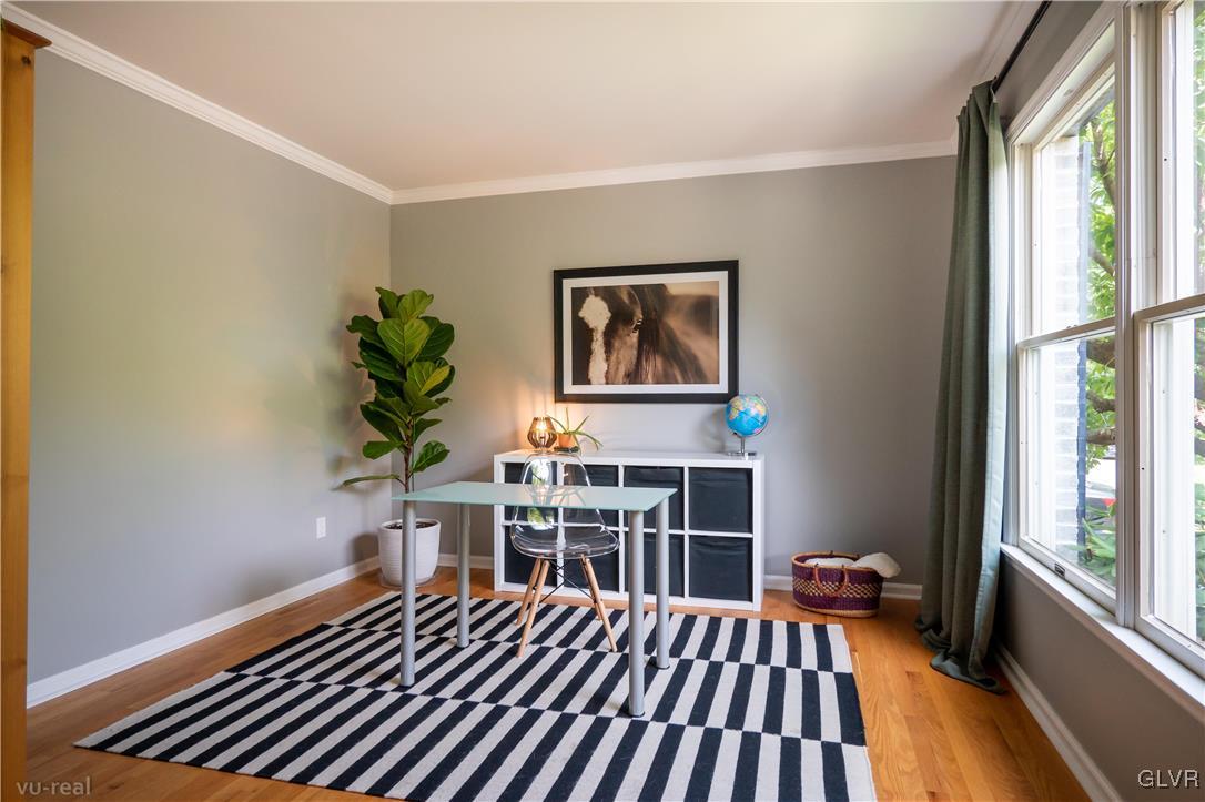 1640 Deer Path Road Easton, PA 18040 - Photo 4 of 39 a workspace with wooden floor